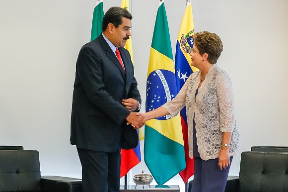 Maduro quer fortalecer dilogo da Venezuela com Brasil