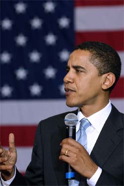 Aps novas prvias, Obama fica a menos de 100 votos 