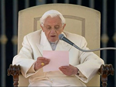 Bento XVI faz ltima audincia pblica