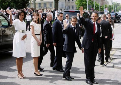 Obama chega  Normandia para comemoraes do Dia D 