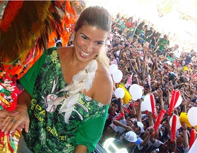 Milena comemora escolha de Manaus como sede da Copa