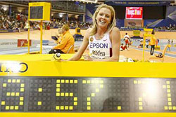 Soboleva bate o recorde mundial dos 1.500m
