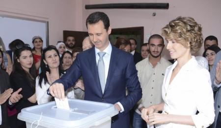 Assad vence eleio presidencial na Sria 