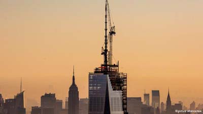 Novo World Trade Center atinge altura plena