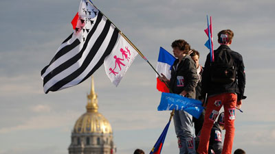 Manifestao contra casamento entre homossexuais termina com quase 20 detidos em Paris