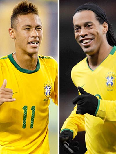 Mano convoca Ronaldinho Gacho e Neymar