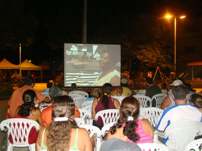 Cine Pesca na Praa de Itaipava