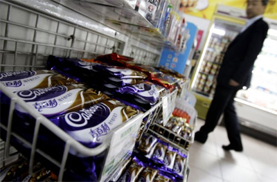 Cadbury retira chocolates de lojas em Hong Kong