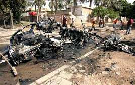 Sobe a 112 o nmero de mortos em exploses de carros-bomba no Iraque