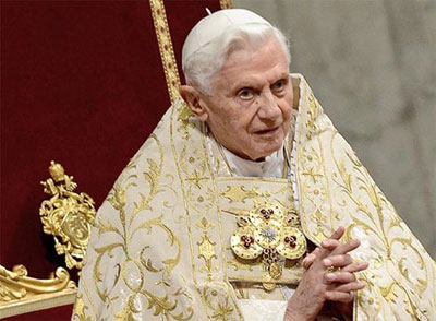 Papa Bento XVI inicia despedida do Pontificado no Vaticano  