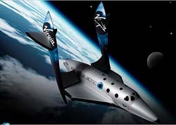 Empresrio divulga fotos de nave espacial para turistas