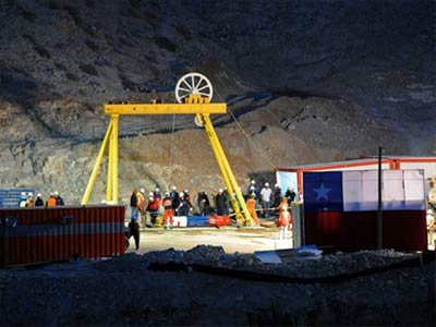 Veja as fotos do Resgate dos primeiros mineiros no CHILE