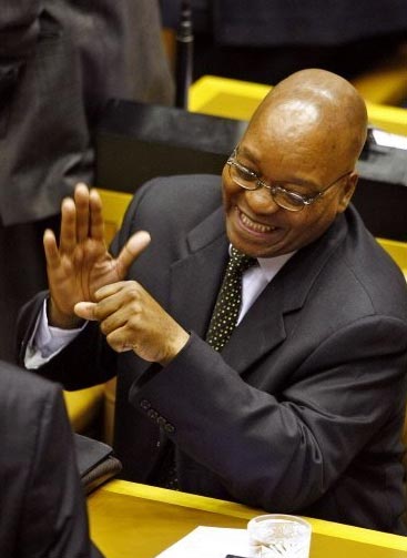 Parlamento elege Jacob Zuma  presidncia da frica do Sul