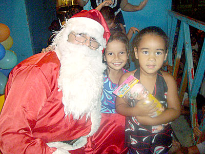 Chegada do Papai Noel da CDL 2009