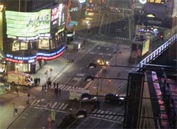 Exploso causou fechamento temporrio da Times Square, em NY