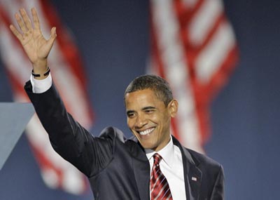 Obama no 1 discurso aps ser eleito
