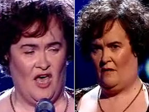Aps crise de estafa, Susan Boyle canta na Inglaterra