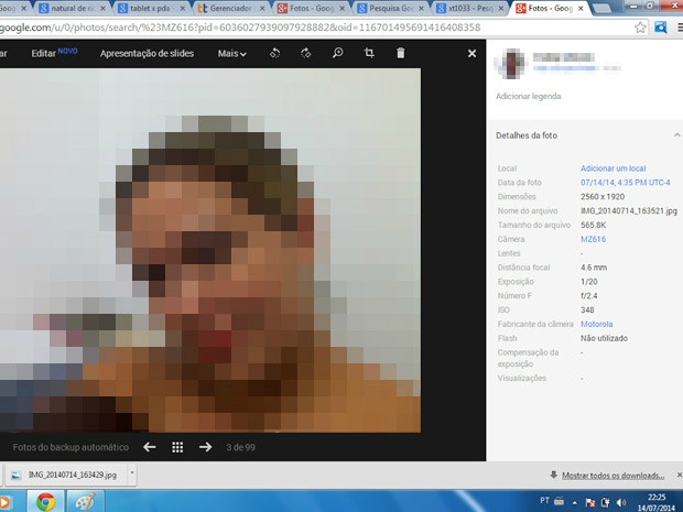 Polcia identifica mulher que fez selfie com tablet furtado em Campo Grande
