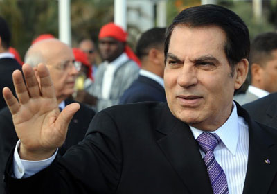 Ex-presidente da Tunsia  condenado a 20 anos de priso