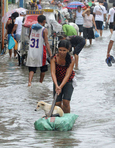 Tufo Saola deixa 37 mortos em uma semana nas Filipinas