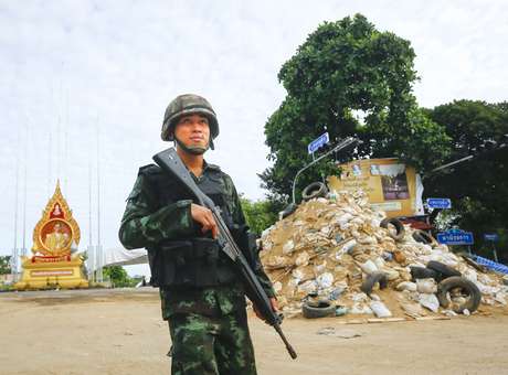 EUA cancelam visitas de militares  Tailndia aps golpe 
