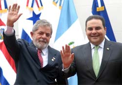 Lula vai  Amrica Central impulsionar relaes comerciais 