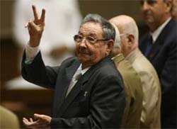Ral Castro  escolhido presidente de Cuba 