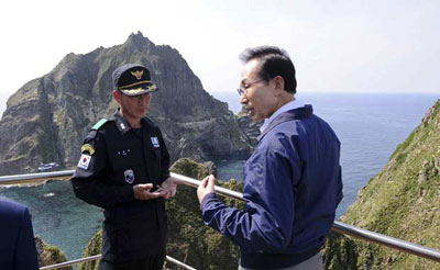 Presidente sul-coreano visita ilhas em disputa e Japo convoca embaixador