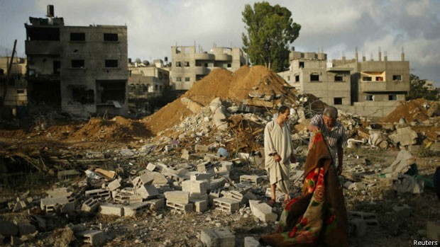 Gaza tem 17 mil refugiados e 172 mortos aps ataques de Israel