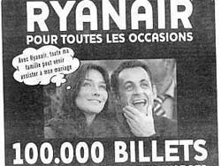 Sarkozy e Carla Bruni vencem processo contra empresa area 