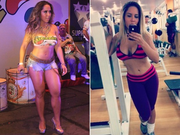 Mulher Melo perde seis quilos em trs meses: 