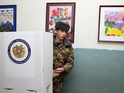 Armnia escolhe seu novo presidente nesta segunda-feira  