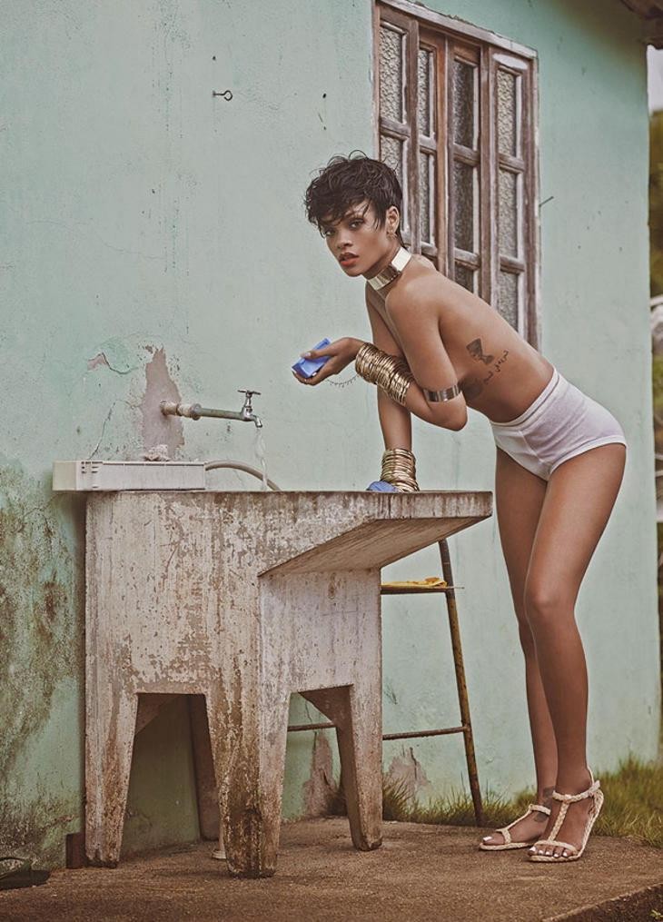 Rihanna  nossa! Pop star  a estrela da Vogue Brasil de maio