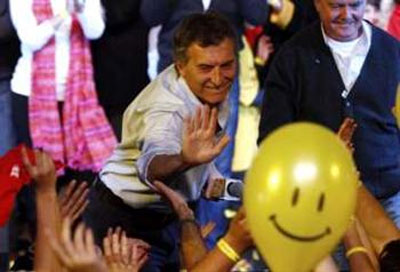 Conservador Mauricio Macri foi reeleito em Buenos Aires 