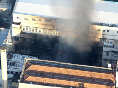 Hospital que pegou fogo no Rio retoma  atendimento ambulatorial nesta sexta