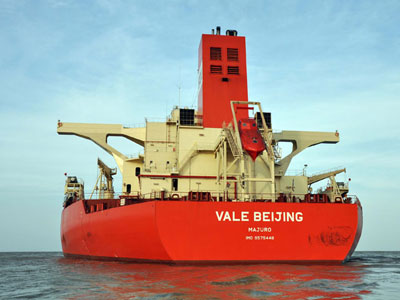 Operadora de navio com rachadura analisa embarcaes afretadas  Vale