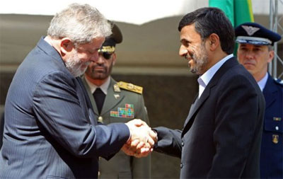 Lula e Ahmadinejad: reforo de relaes