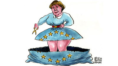 Para Merkel, Grcia no deveria ter aderido ao euro