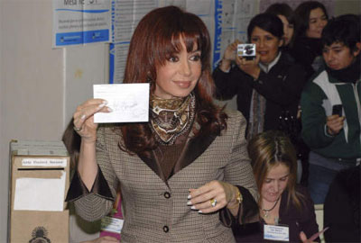 Argentina: Eleies tiram maioria  presidente