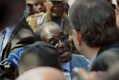 Partido de Mugabe reivindica vitria nas eleies do Zimbbue