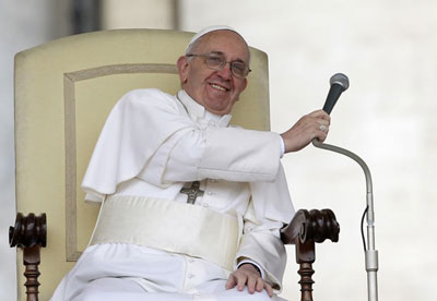 Papa Francisco tomar posse da Ctedra do Bispo de Roma  