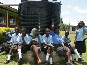Bolsa Escola do Qunia usa vacas contra evaso escolar