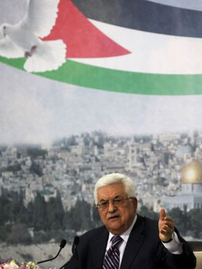 Abbas seguir com pedido junto  ONU apesar de advertncias