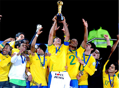 Junho/2009: Brasil foi o melhor nas estatsticas da Copa das Confederaes - Lcio foi o 
