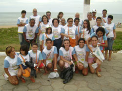 Projeto Praia Limpa - Vero 2008