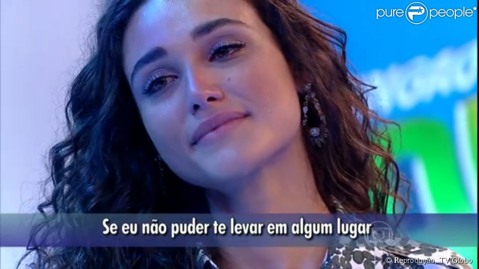 Dbora Nascimento chora com declarao de Jos Loreto