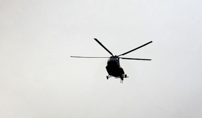 Helicptero russo com 10 pessoas e 1,9 t de explosivo cai na Sibria