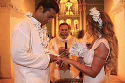 O casamento de Elba Ramalho e Gaetano Lops