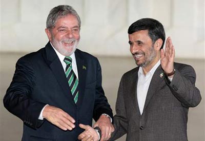Brasil e Ir trocam apoio em pontos polmicos 