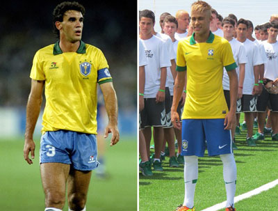 Neymar apresenta nova camisa amarelinha, e Felipo pede 6 e